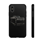 1959 Chevy Impala illustration Tough Case | Retro Classic Car Phone Cover
