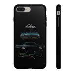 1961 Galaxie Classic Car Phone Case | Vintage Automotive Illustration