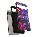 Silvia S15 Neon City JDM Car Phone Case | Tough Cover
