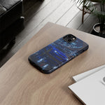 Skyline GT-R R34 Bayside Blue Tokyo Night Art Tough Phone Case