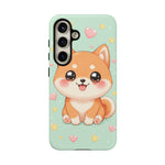 Shiba Inu Kawaii Chibi Smile Pet Dog Art Tough Phone Case