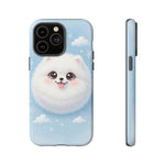 Samoyed Kawaii Snowball Chibi Art Tough Phone Case