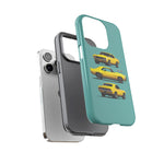 1969 Camaro SS Yellow Triple View Tough Phone Case Cover Gift