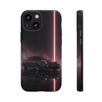 FC RX-7 Pink Neon Fog Column Tough Case