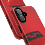 Red Miata Phone Case, NA MX5 90s JDM Roadster Tough Cover