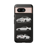 R32 Skyline Phone Case White, Three-View Vector Cover, Gift GTR Fans