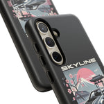 R34 Skyline GT-R Sakura Mountain JDM Tough Phone Case Gift