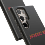 Camaro IROC-Z Retro Sunset Stripe Emblem Tough Phone Case Cover Gift