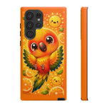 Sun Conure Kawaii Citrus Art Tough Phone Case