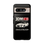 R34 Skyline GT-R JDM Rising Sun Tough Phone Case Cover Gift