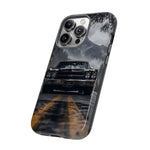 70 El Camino SS Phone Case, Black Classic Car Foggy Mountain Cover