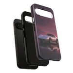 Soft White C3 Corvette Mauve Sky Phone Case