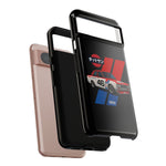 VintageDatsun 510 Racing Stripe JDM Tough Phone Case Cover Gift