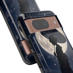 Geisha Parasol Moonlight Art Tough Phone Case