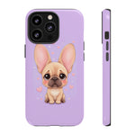 French Bulldog Bat Ears Kawaii Pet Dog Art Tough Phone Case
