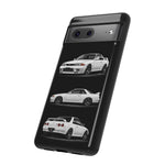 R32 Skyline Phone Case White, Three-View Vector Cover, Gift GTR Fans