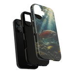 Salmon River Fishing Phone Case, Sunlit Current Cover