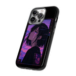 Melancholy Anime Girl Phone Case Vaporwave Tough Case
