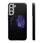 Girl at Window Night Cityphone Case | Tough Case