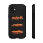 Orange Miura Classic Supercar Tough Phone Case - 3 View