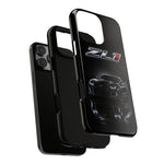 ZL1 Camaro phone case | tough phone case, black muscle car design