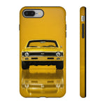 Nova SS Phone Case Yellow, Classic 70s Muscle Car Cover, Gift for Him