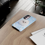 Samoyed Kawaii Snowball Chibi Pet Dog Breed Art Tough Phone Case