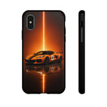 Z06 C8 Phone Case, Orange Racing Livery Studio Cover