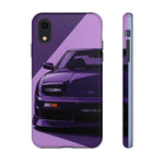 180SX Midnight Purple Tough Phone Case for JDM Car Fans