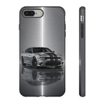 Silver Charger RT Phone Case, Classic Muscle Car Racing Stripe Cover