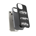 R32 Skyline Phone Case White, Three-View Vector Cover, Gift GTR Fans