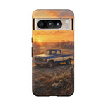 73 Chevy C10 Square body Truck Two-Tone Sunrise Tough Phone Case