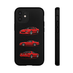 Z28 Red Triview Phone Case Classic Car Illustration