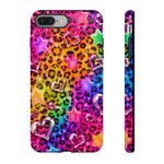 Rainbow Leopard 90s Tough Phone Case