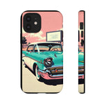 1957 Bel Air Turquoise Drive-In Tough Phone Case Cover Gift