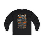1968 Chevy C30 Classic Trucks Long Sleeve Tee | Vintage Sunset Stripes