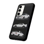 R32 Skyline Phone Case White, Three-View Vector Cover, Gift GTR Fans