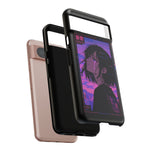 Melancholy Anime Girl Phone Case Vaporwave Tough Case