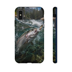 Steelhead River Strike Phone Case Freshwater Fishing Gift for Anglers