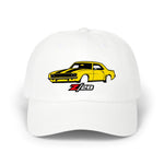 1969 Camaro Z28 Dad Hat Muscle Car Cap Adjustable Strap Yellow Black 302