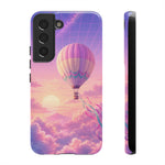 Pastel Hot Air Balloon Vaporwave Art Tough Phone Case