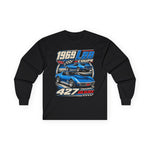 1969 C3 L88 Coupe 427 Muscle Car Long Sleeve Tee | Classic Corvette Artwork