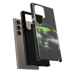 Lime Green 2022 GT500 Phone Case, Smoke Studio Reflection Cover