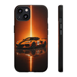 Z06 C8 Phone Case, Orange Racing Livery Studio Cover
