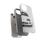 White MK4 Supra Phone Case, Retro 90s JDM Tough Cover for Car Enthusiasts