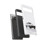 White AE86 Phone Case, JDM Drift Icon Tough Cover