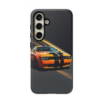 Challenger Widebody Orange Muscle Art Tough Phone Case