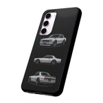 Silver Hakosuka Skyline Classic Sports Car Tough Phone Case for JDM Fans