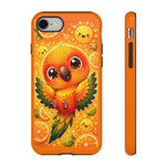 Sun Conure Kawaii Citrus Art Tough Phone Case