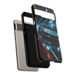 C8 Rain Tunnel Phone Case Racing Tough Case for Corvette Drivers